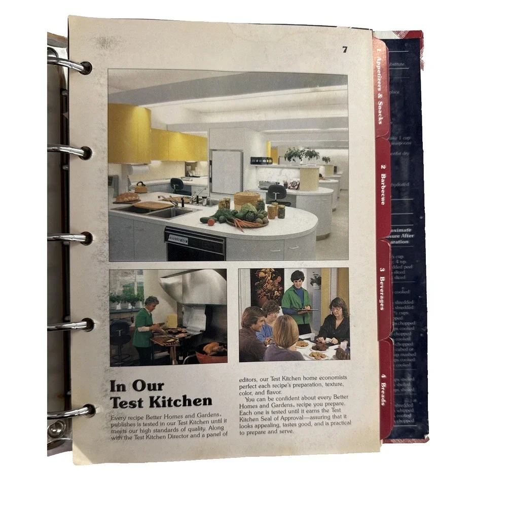 Vintage Better Homes and Gardens New Cook Book 1981